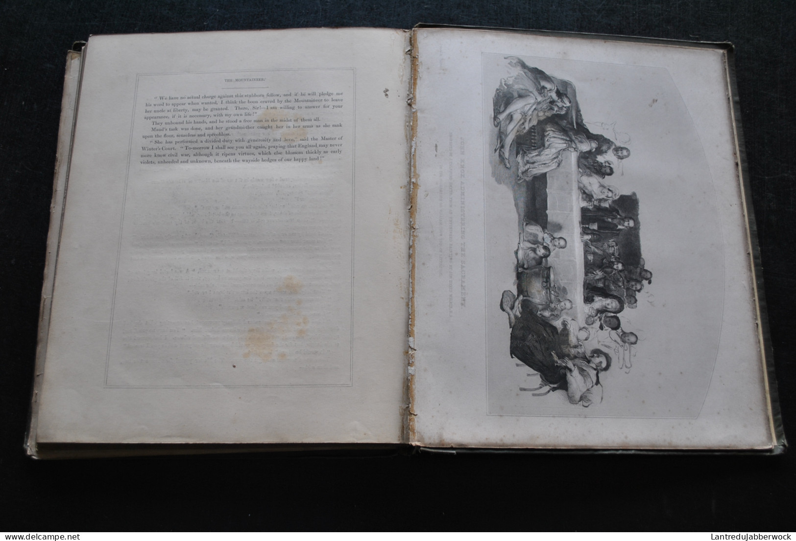 THE DRAWING ROOM TABLE BOOK 1849 EDITED BY S.C. HALL George Virtue GRAVURES Poésie et littérature britannique en anglais