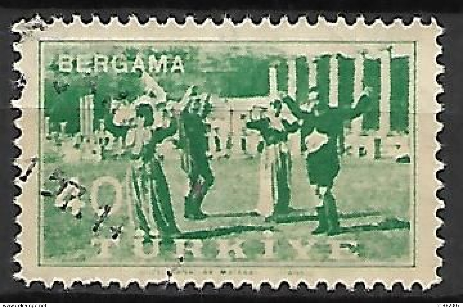 TURQUIE    -    1957.   Y&T N° 1328 Oblitéré.   Danse - Used Stamps