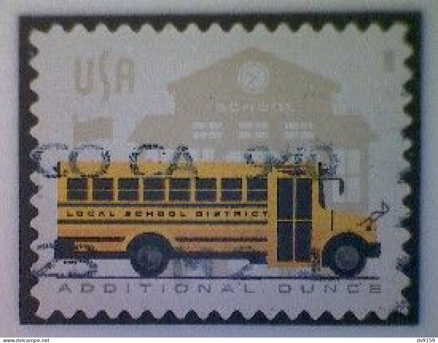 United States, Scott #5740, Used(o), 2023, School Bus (24¢), Multicolored - Usati