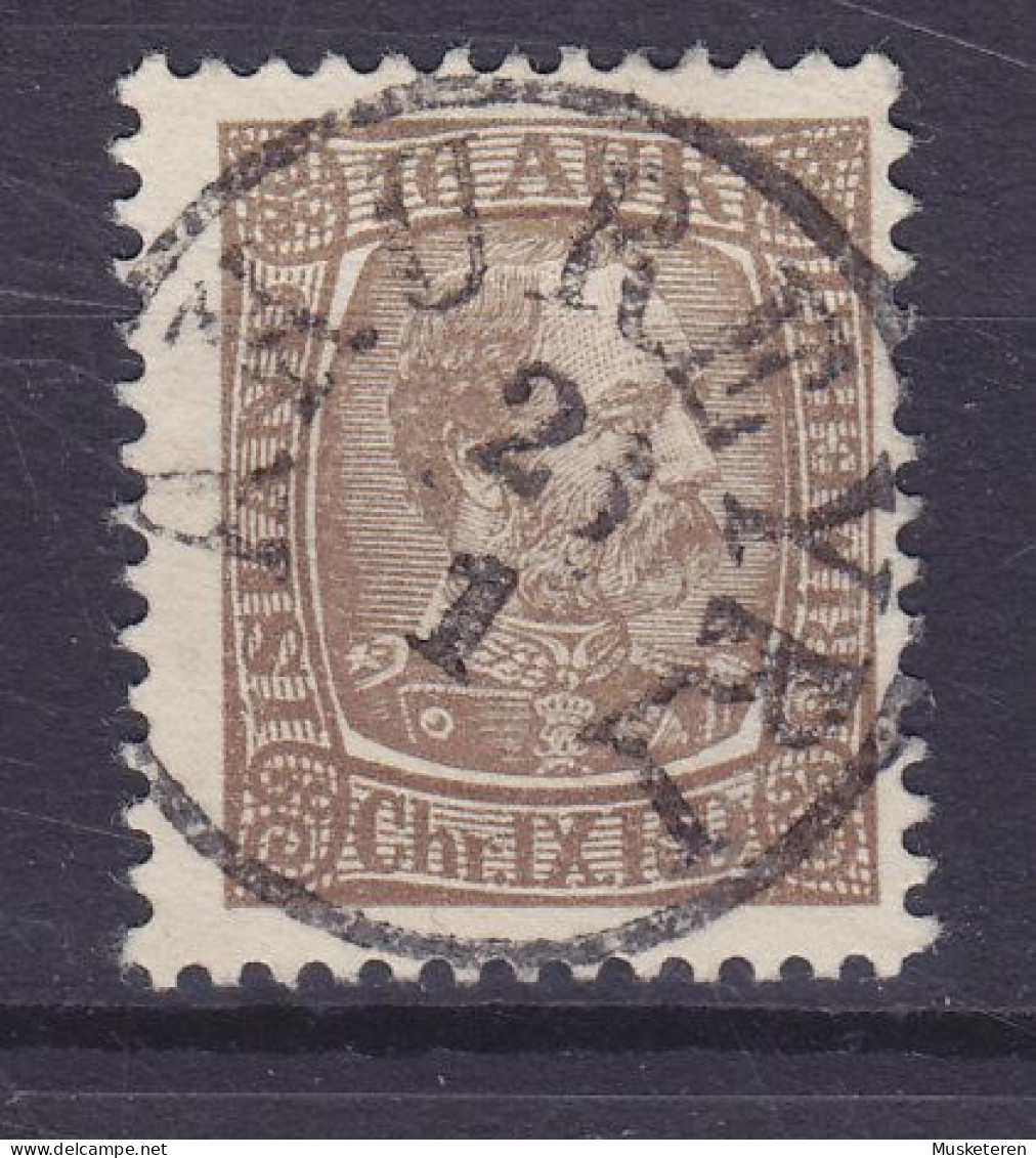 Iceland 1902 Mi. 40, 16 Aur Christian IX. Deluxe AKUREYRI Cancel !! (2 Scans) - Used Stamps