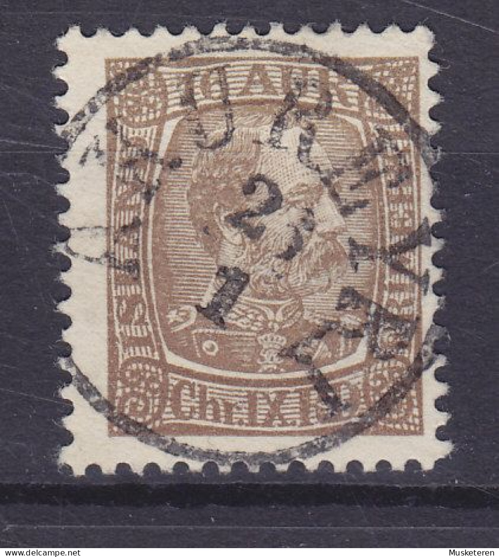 Iceland 1902 Mi. 40, 16 Aur Christian IX. Deluxe AKUREYRI Cancel !! (2 Scans) - Gebraucht