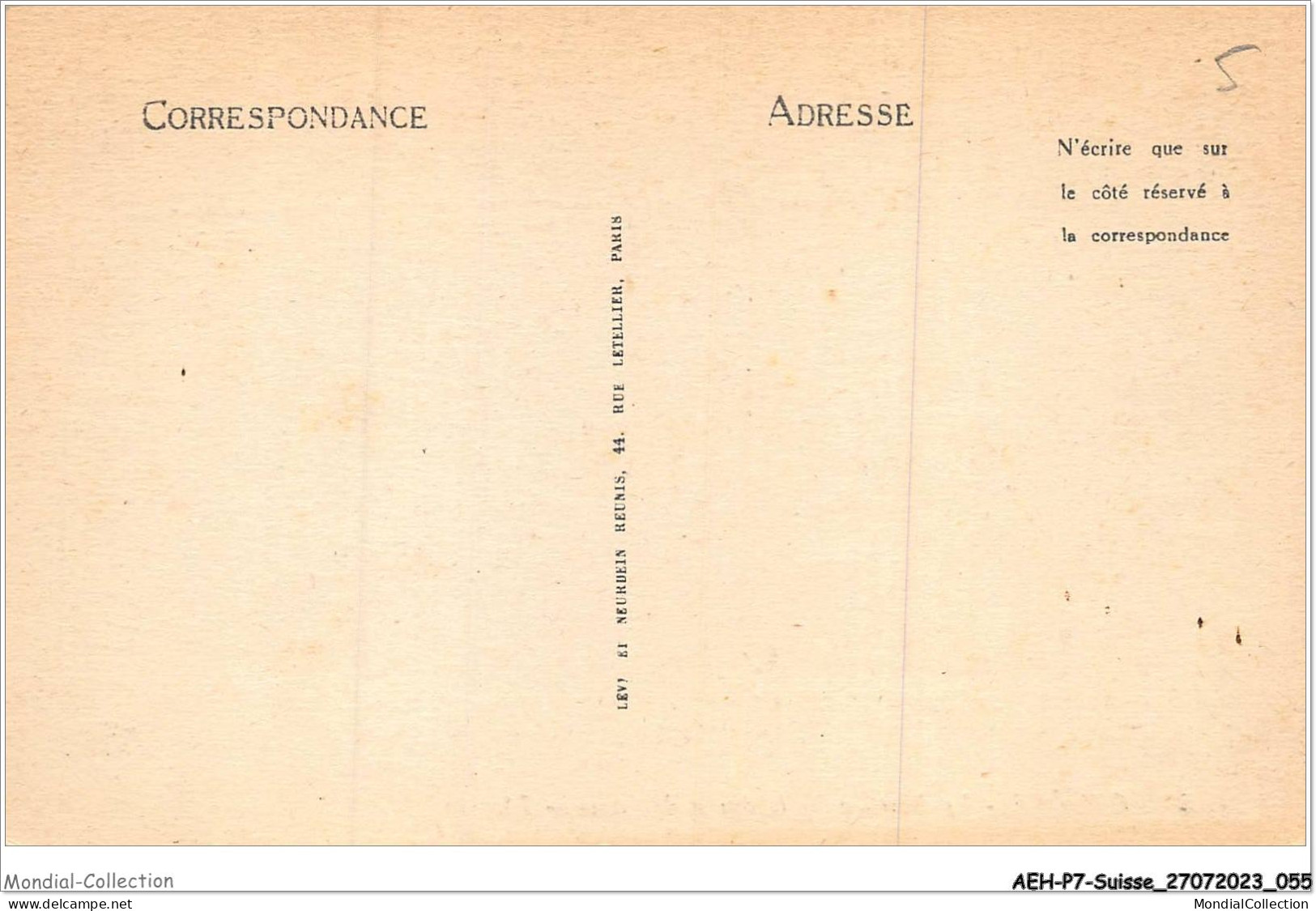 AEHP7-0559- SUISSE - GENEVE - LA JONCTION DU RHÔNE ET DE L'ARVE  - Genève