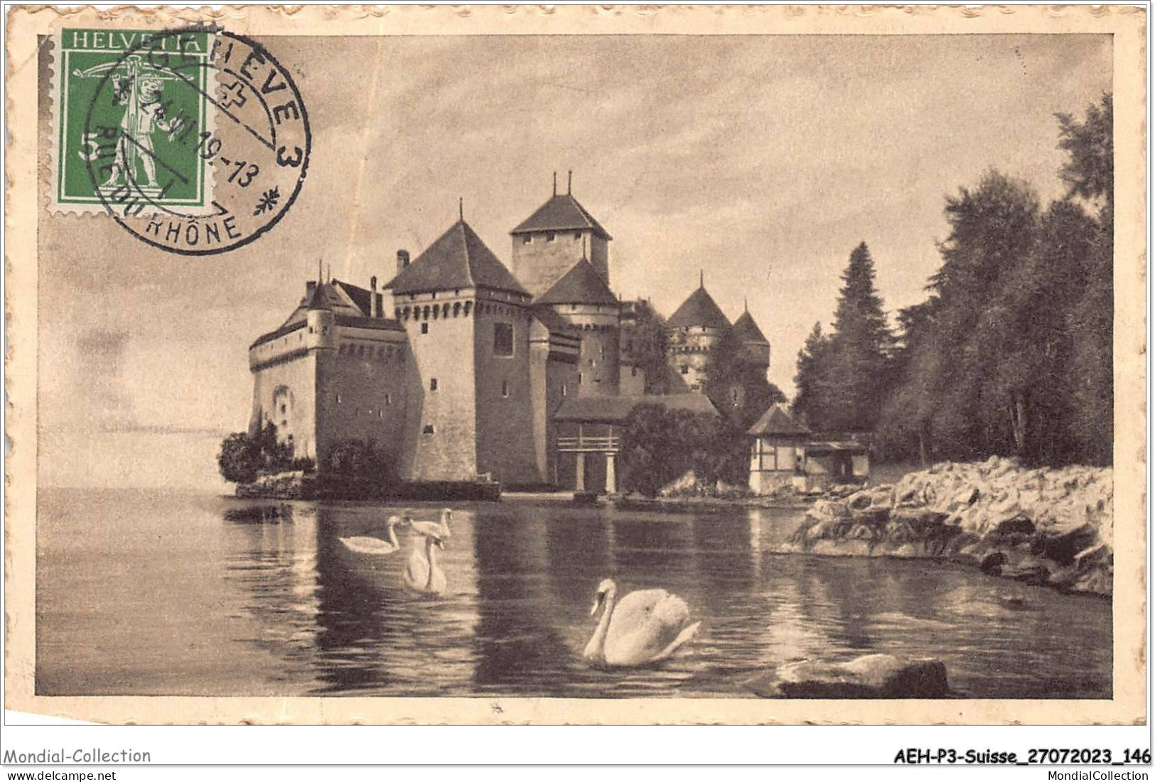 AEHP3-0266- SUISSE - CHÂTEAU DE CHILLON  - Veytaux