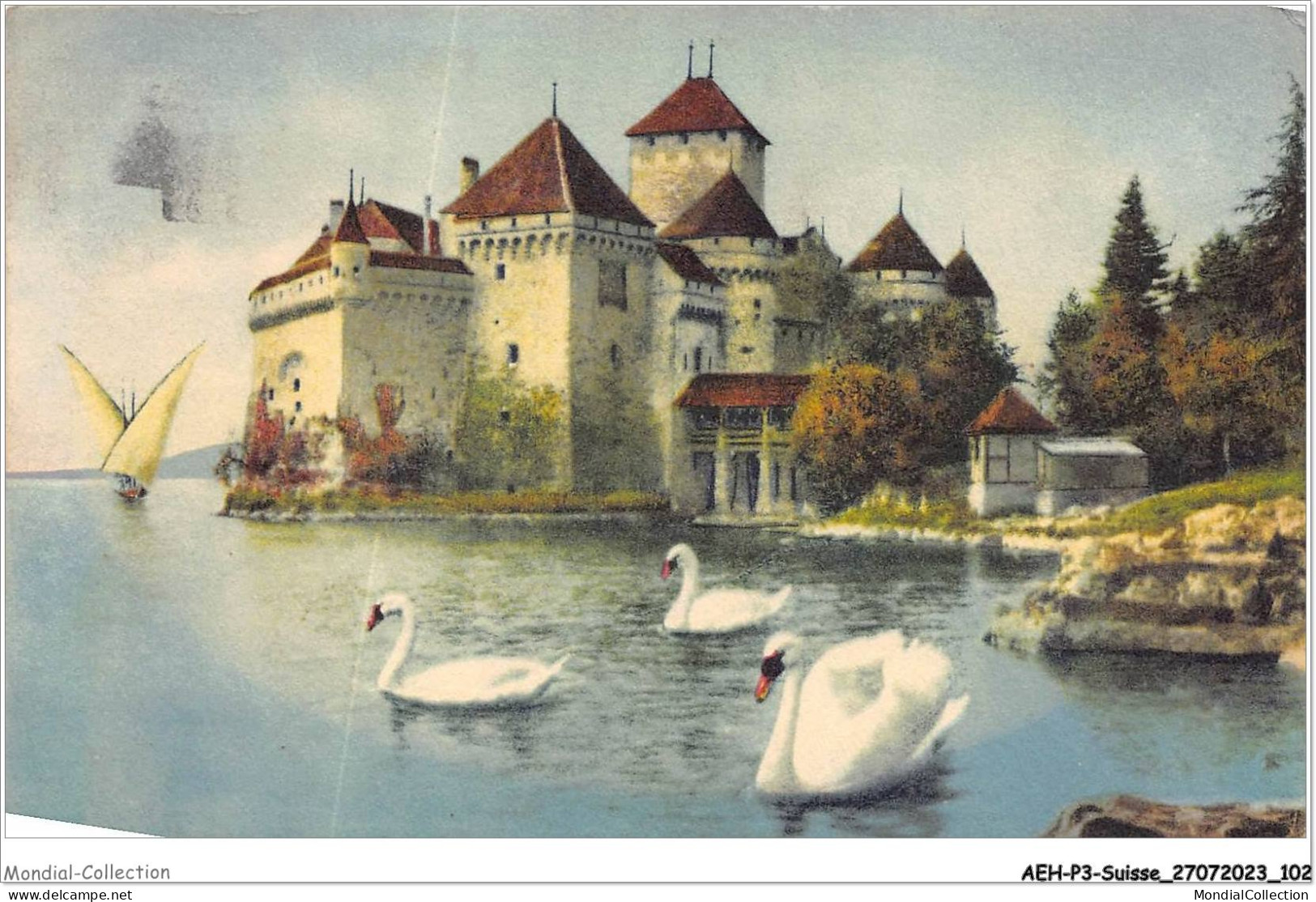 AEHP3-0244- SUISSE - CHÂTEAU DE CHILLON  - Veytaux