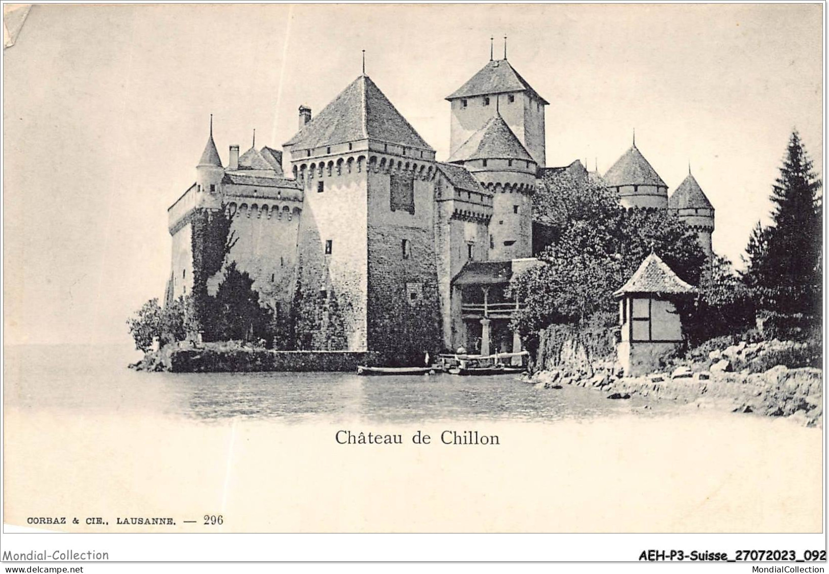 AEHP3-0239- SUISSE - CHÂTEAU DE CHILLON - Veytaux