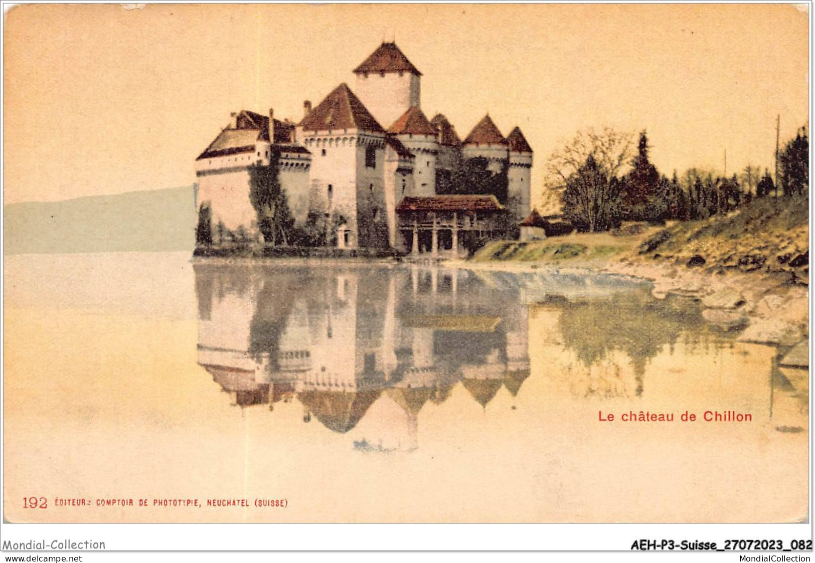 AEHP3-0234- SUISSE - LE CHÂTEAU DE CHILLON  - Veytaux