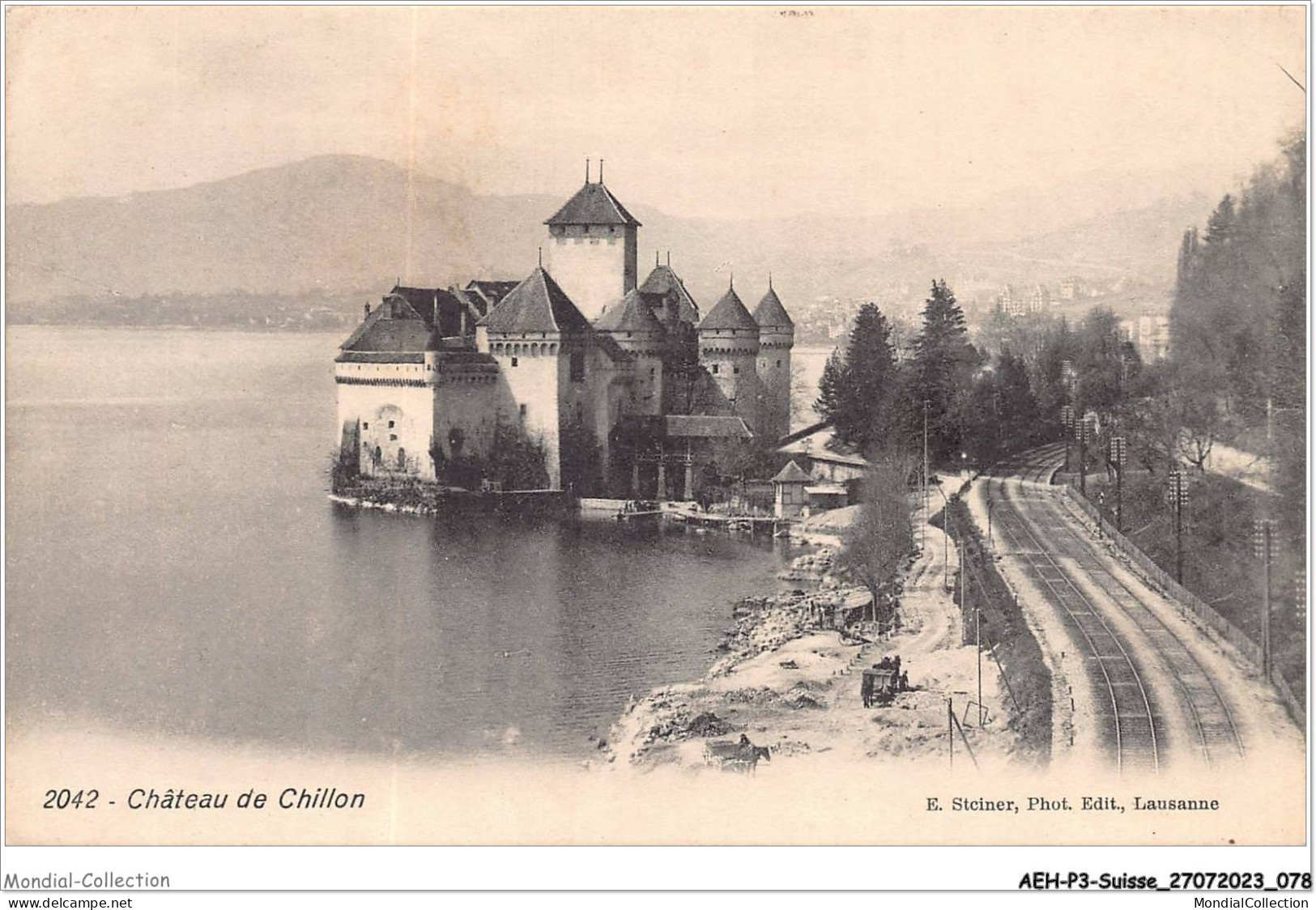 AEHP3-0232- SUISSE - CHÂTEAU DE CHILLON  - Veytaux