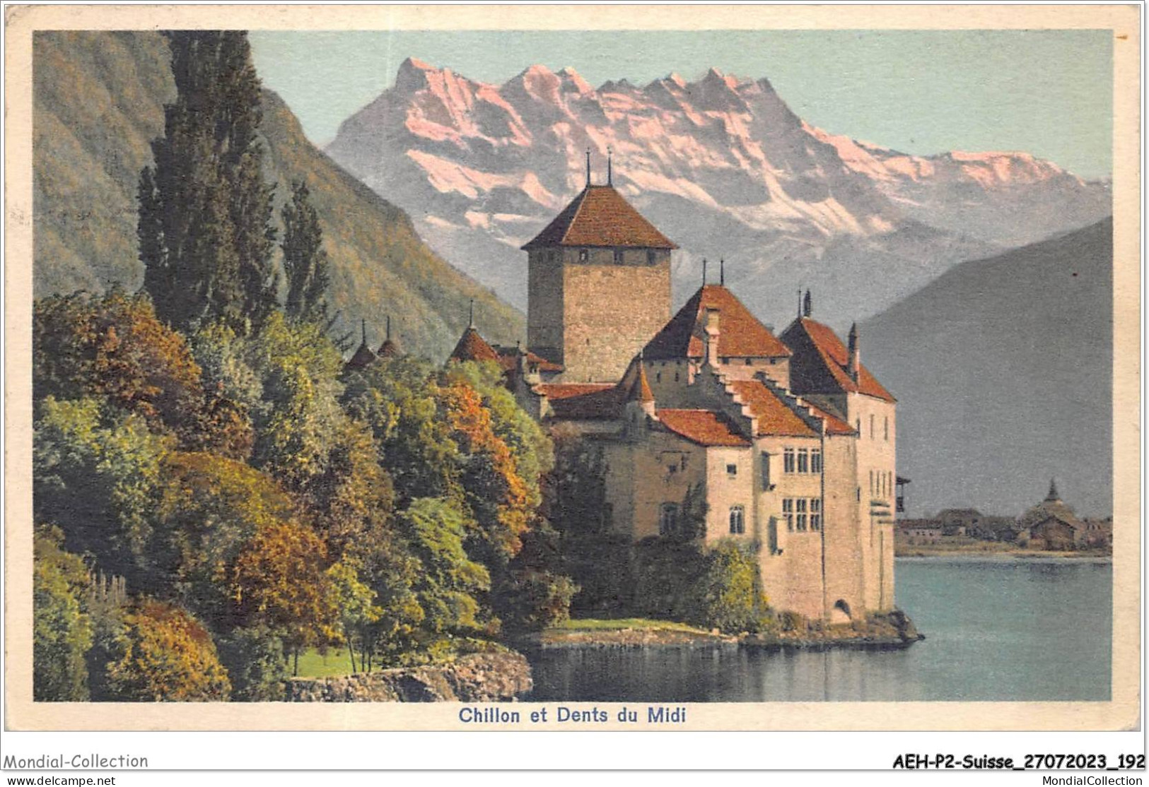 AEHP2-0190- SUISSE - CHILLON ET DENTS DU MIDI  - Veytaux