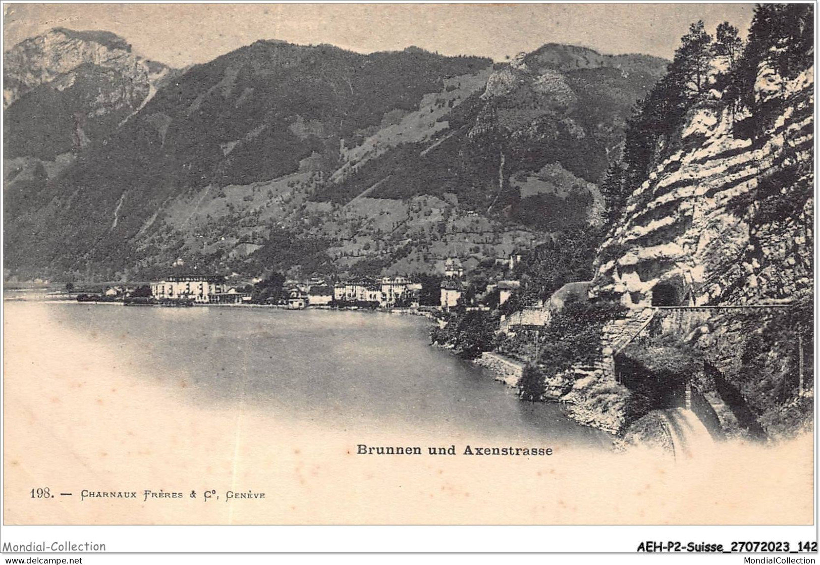 AEHP2-0165- SUISSE  - BRUNNEN UND AXENSTRASSE  - Schwytz