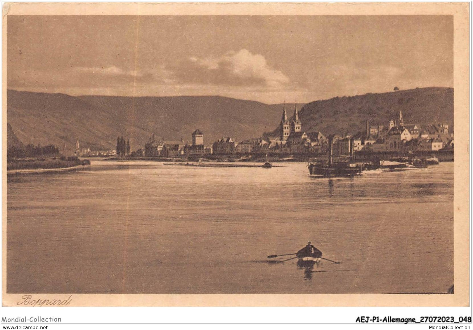 AEJP1-0025 - ALLEMAGNE - BOPPARD - Rhein-Hunsrueck-Kreis