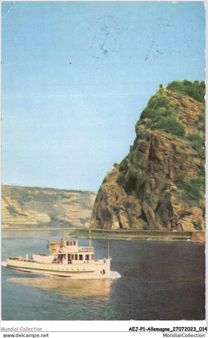 AEJP1-0008 - ALLEMAGNE - DER SCHONE RHEIN - LORELEY - Loreley