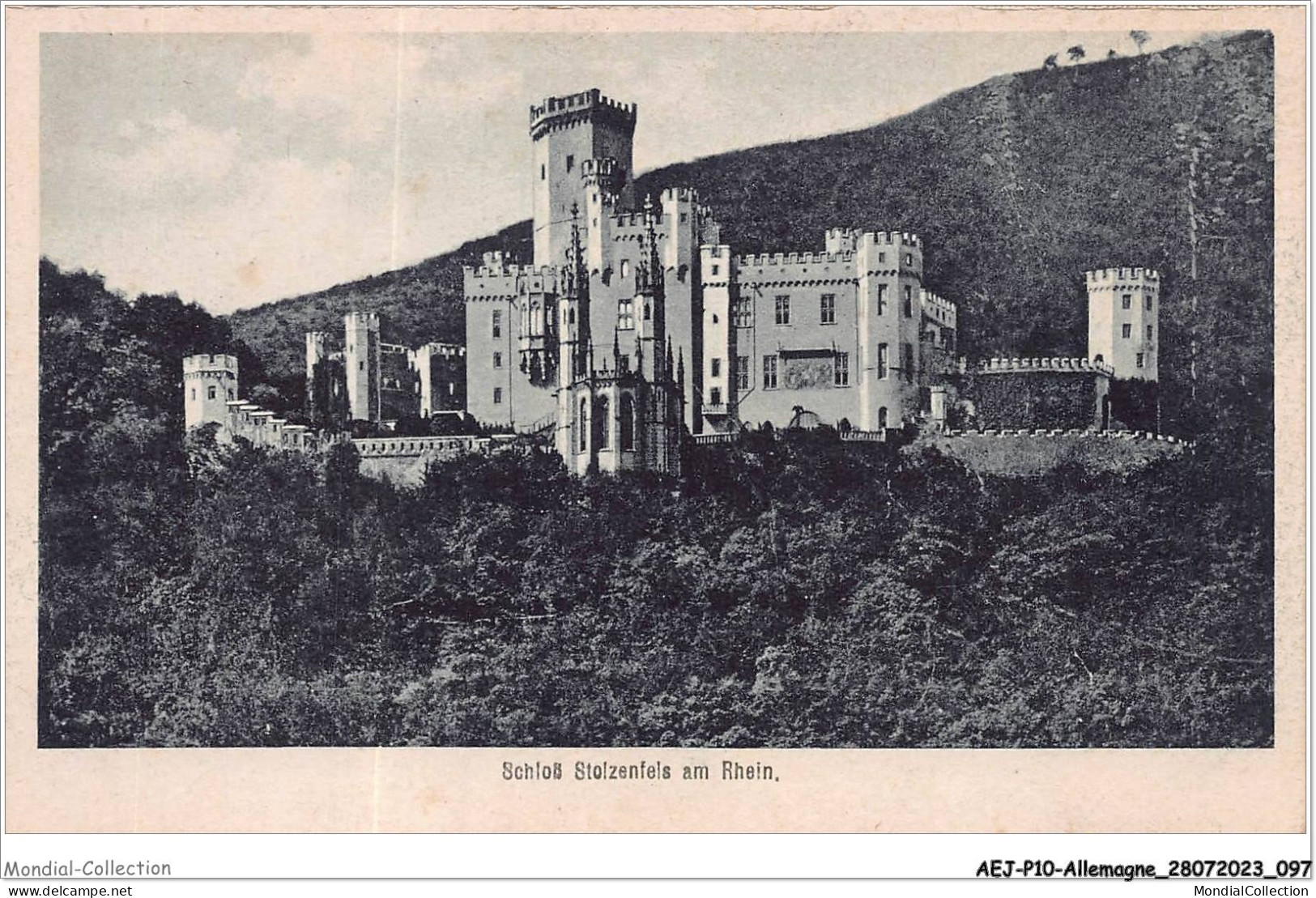 AEJP10-0830- ALLEMAGNE - SCHLOSS STOLZENFELS AM RHEIN - Rhein-Hunsrueck-Kreis