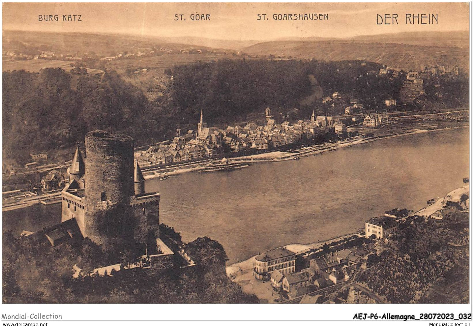 AEJP6-0455- ALLEMAGNE - DER RHEIN - Rhein-Hunsrück-Kreis