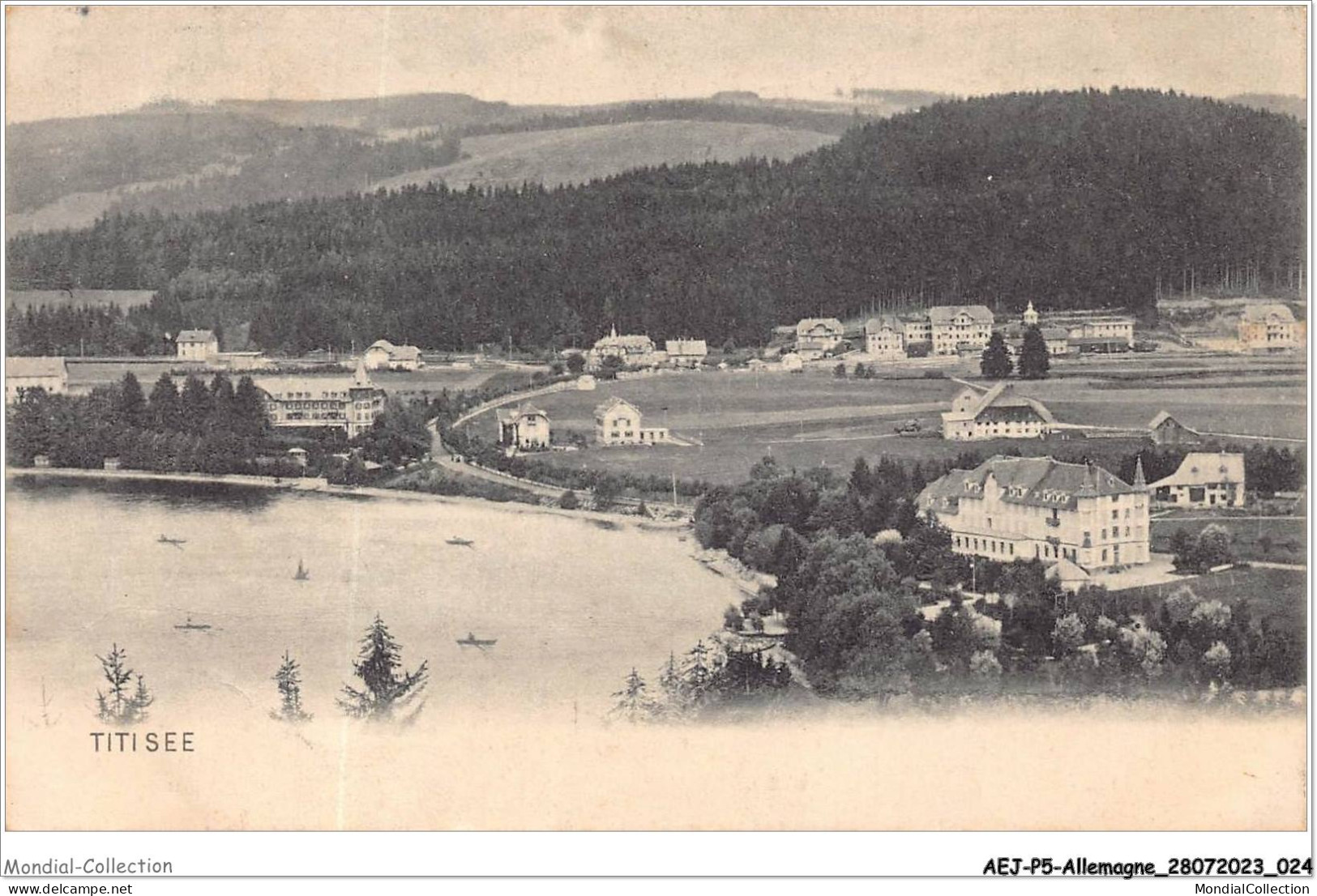 AEJP5-0358 - ALLEMAGNE - TITISEE - Titisee-Neustadt