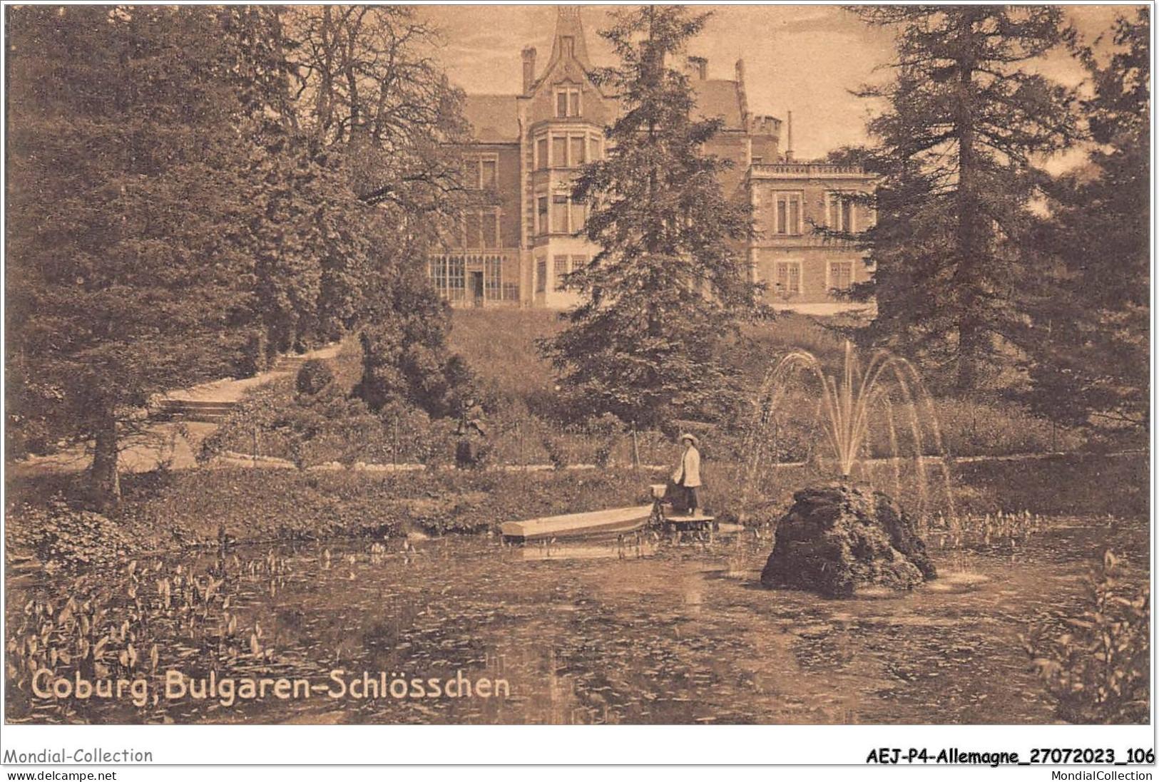 AEJP4-0321 - ALLEMAGNE - COBURG - BULGAREN-SCHLOSSCHEN - Coburg