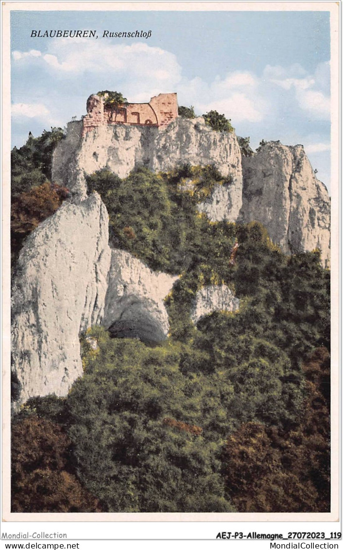 AEJP3-0236 - ALLEMAGNE - BLAUBEUREN - RUSENSCHLOP - Blaubeuren