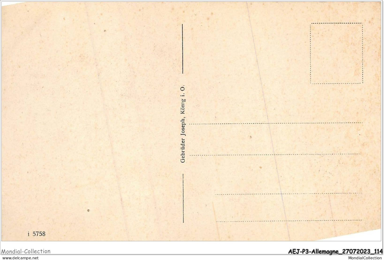 AEJP3-0233 - ALLEMAGNE - BAD KONIG-I-ODENWALD - GESAMTANSICHT - Bad Koenig