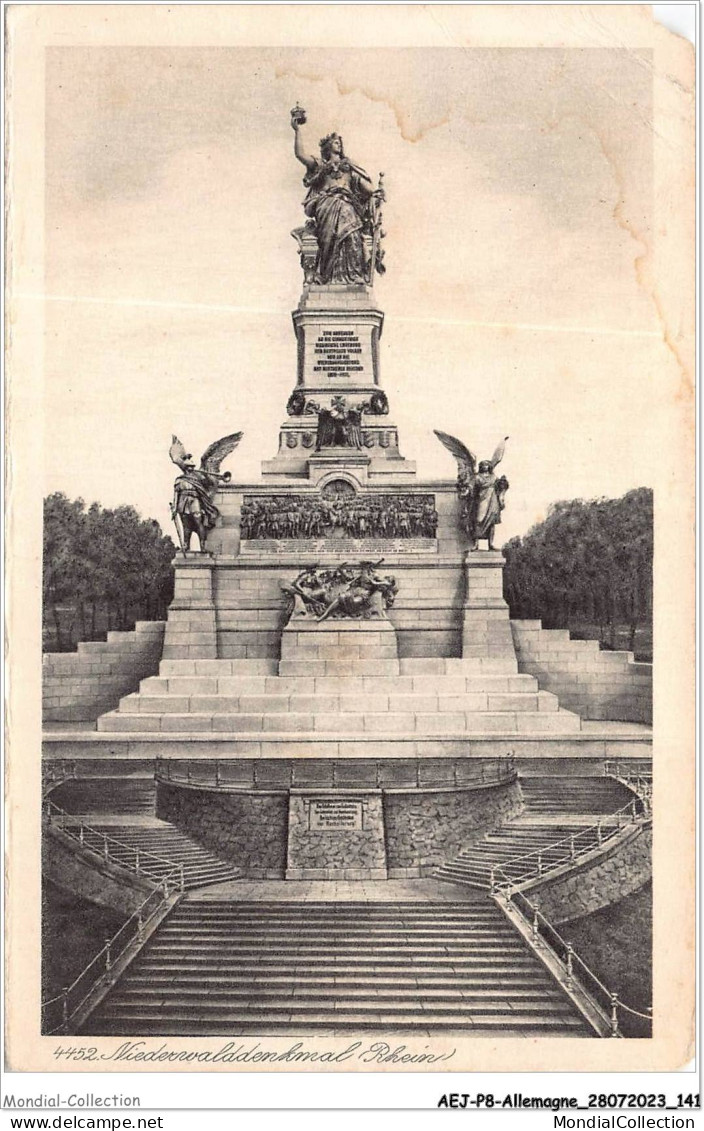 AEJP8-0681- ALLEMAGNE - NIEDERWALDENKMAL - Rhein-Hunsrueck-Kreis