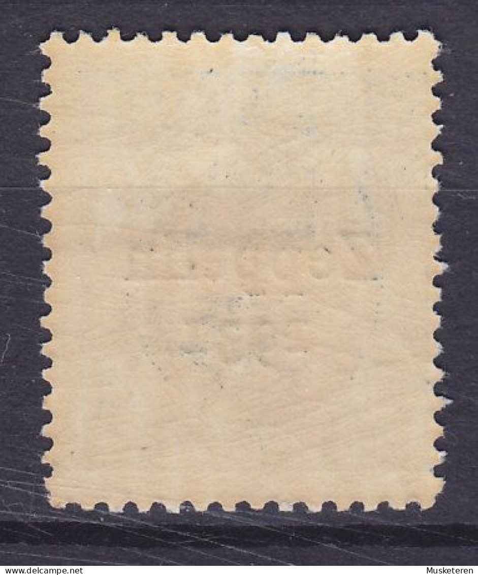 Iceland 1931 Mi. 148, 1 Kr. Christian X. Overprinted Aufdruck 'Zeppelin 1931', ERROR Variety, MH* (2 Scans) - Nuovi