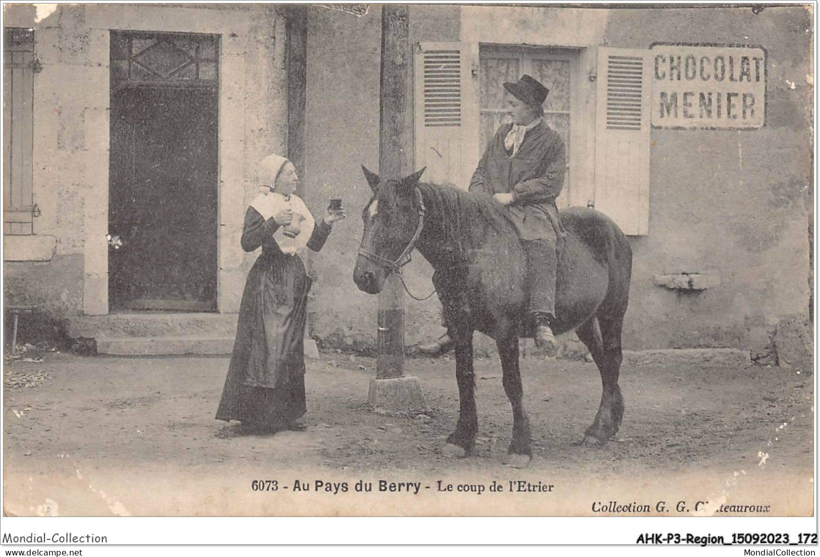 AHKP3-0235 - REGION - CENTRE VAL DE LOIRE - Au Pays Du Berry - Le Coup De L'etrier - Centre-Val De Loire