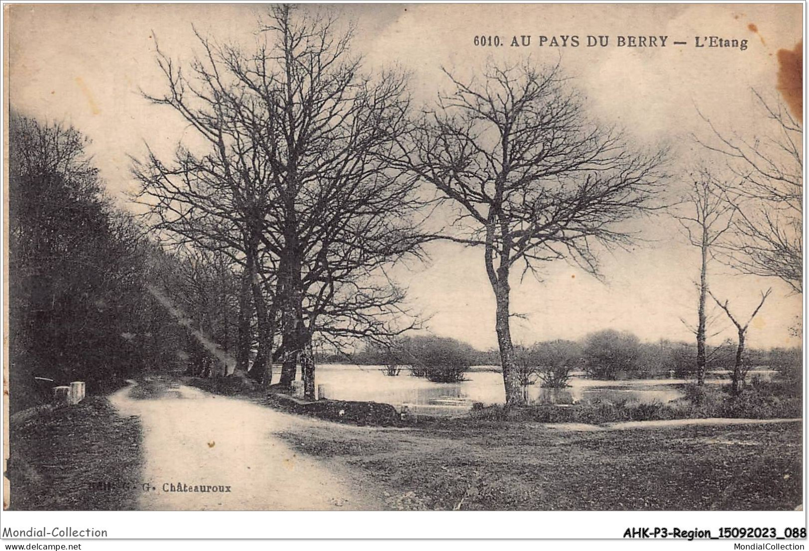 AHKP3-0193 - REGION - CENTRE VAL DE LOIRE - Au Pays Du Berry - L'etang - Centre-Val De Loire