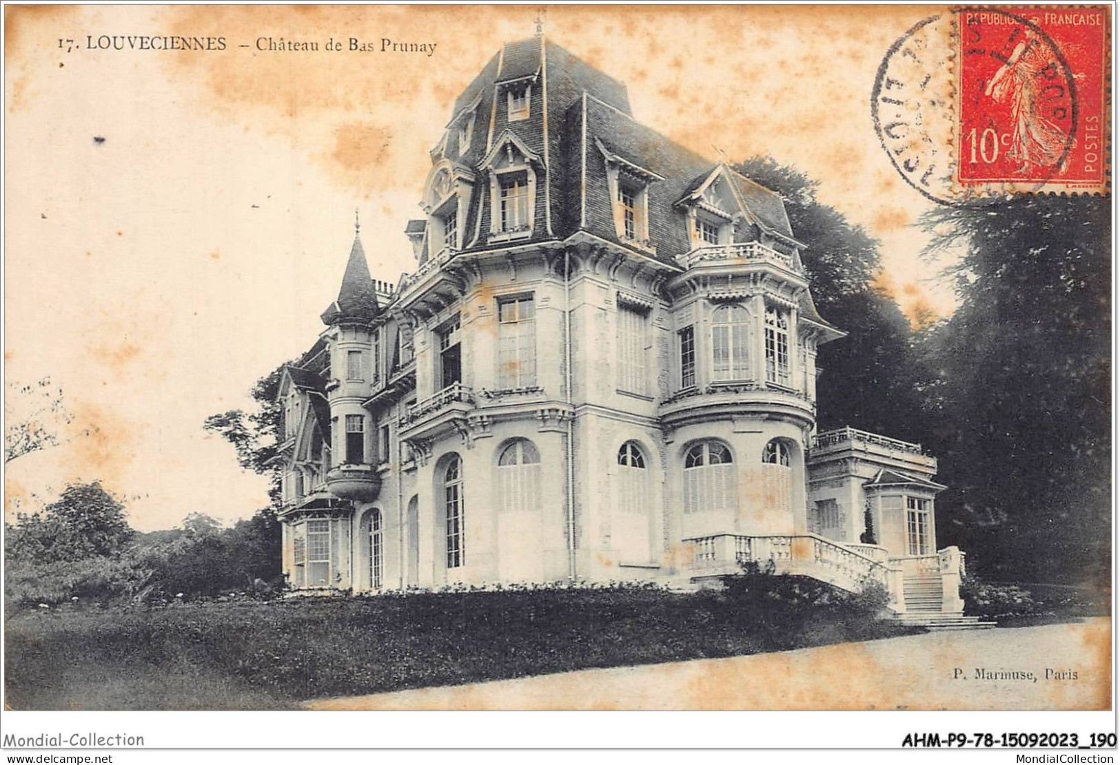 AHMP9-78-0982 - LOUVECIENNES - Château De Bas Prunay  - Louveciennes