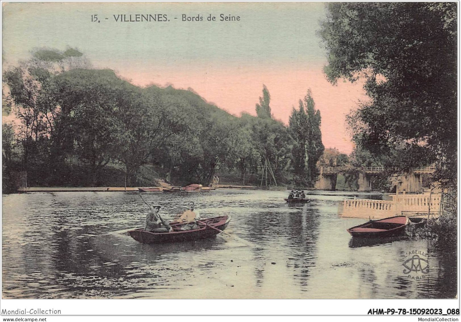AHMP9-78-0931 - VILLENNES - Bords De Seine  - Villennes-sur-Seine