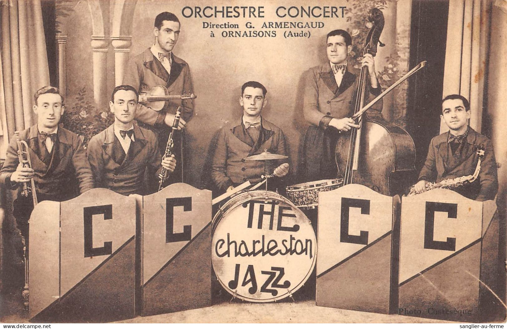 CPA 11 ORNAISONS / ORCHESTRE CONCERT / DIRECTION G.ARMENGAUD / THE CHARLESTON JAZZ - Sonstige & Ohne Zuordnung
