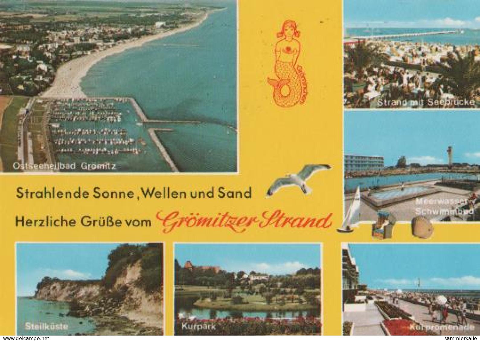16215 - Strand In Grömitz - 1981 - Groemitz