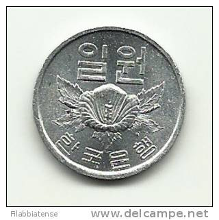 1969 - Corea Sud 1 Won, - Korea, South