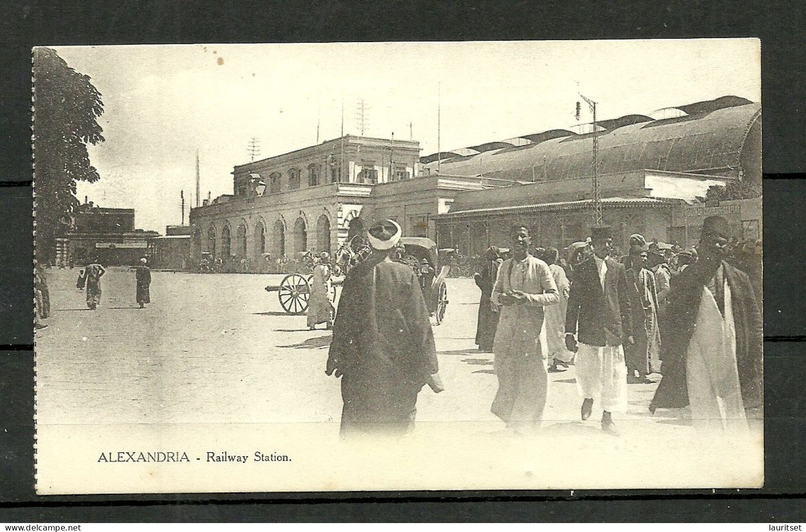 EGYPT Alexandria Railway Station Bahnhof, Unused - Stazioni Senza Treni