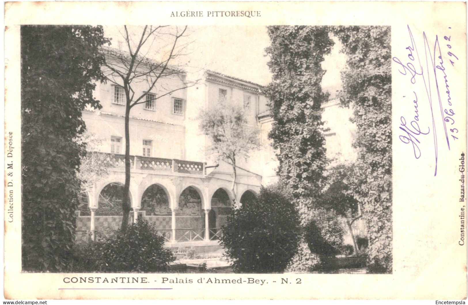 CPA Carte Postale Algérie Constantine  Palais D'Amed Bey  1902  VM78938 - Constantine