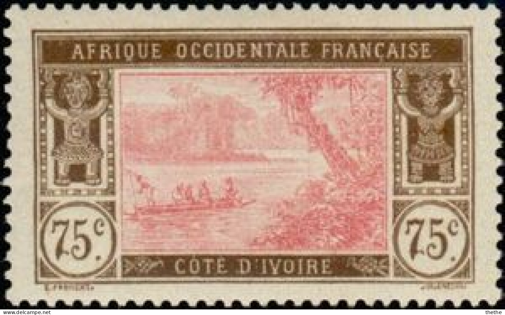 COTE D'IVOIRE - Ebrié Lagoon - Unused Stamps