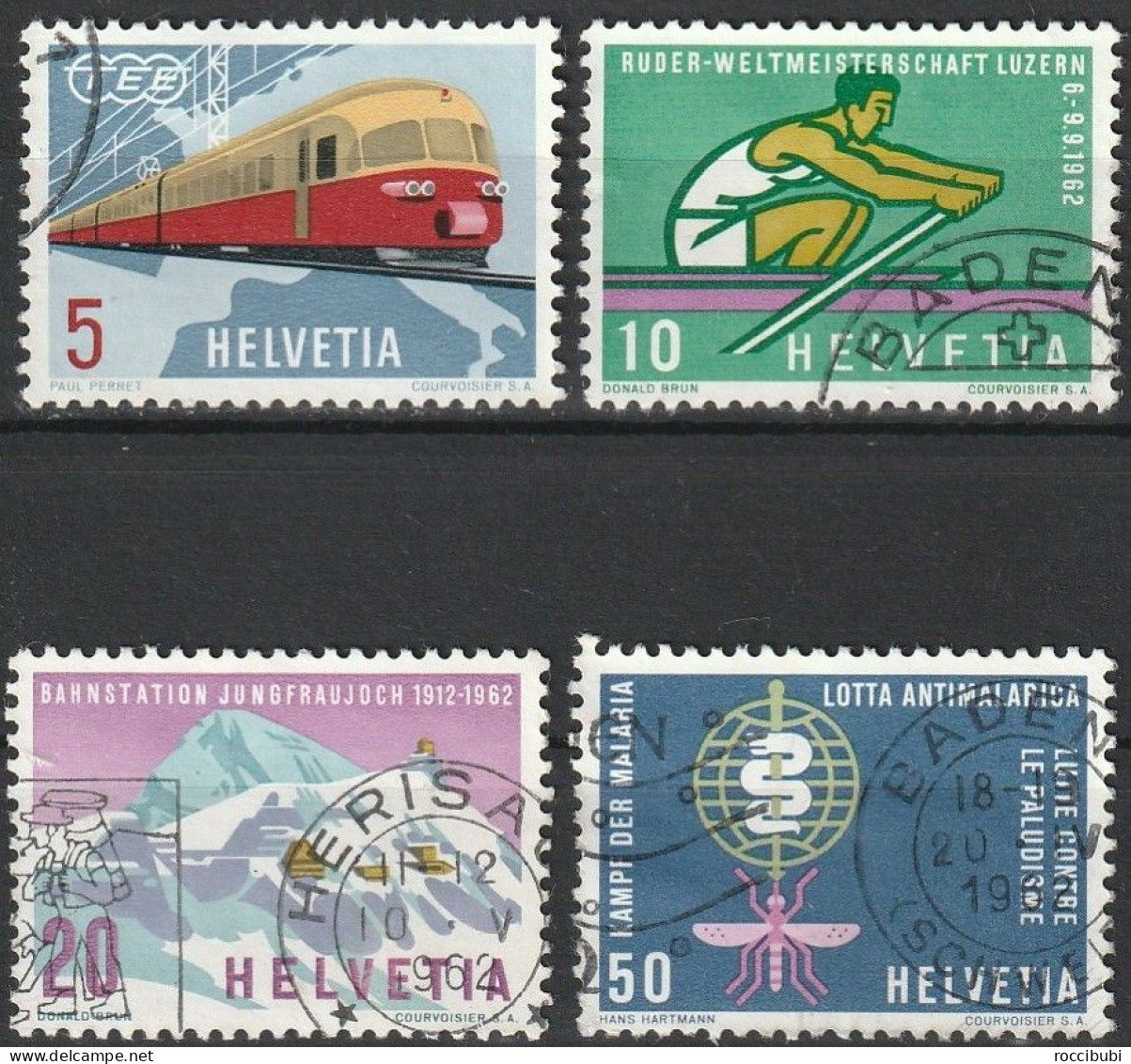 1962 // 747/750 O - Used Stamps