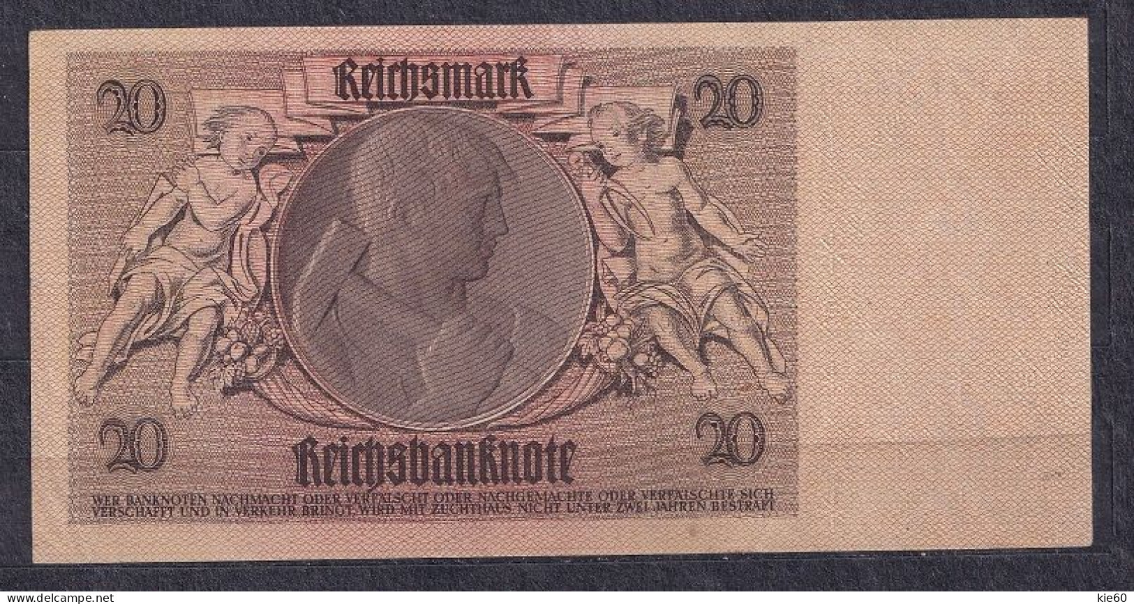 Germany - 1929/45 - 20 Mark  .B ...R174c, P181b...UNC - 10 Reichsmark