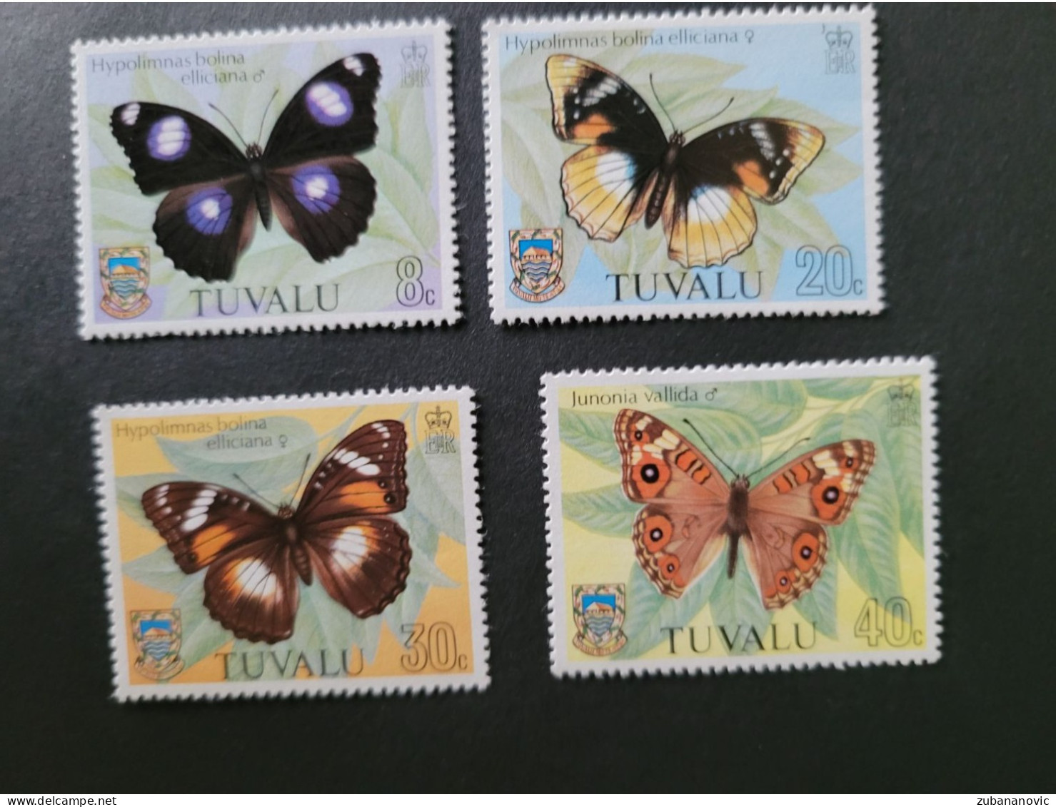 Tuvalu 1981 Butterfly - Vlinders