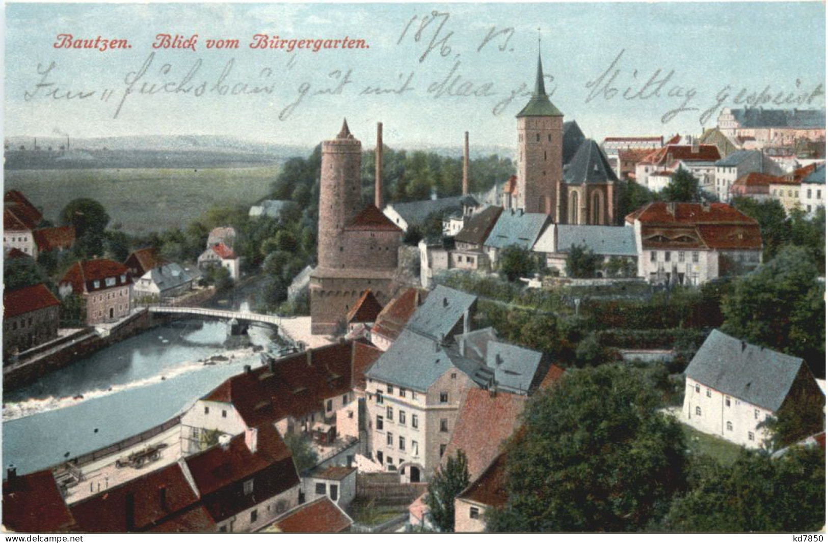 Bautzen - Blick Vom Bürgergarten - Bautzen