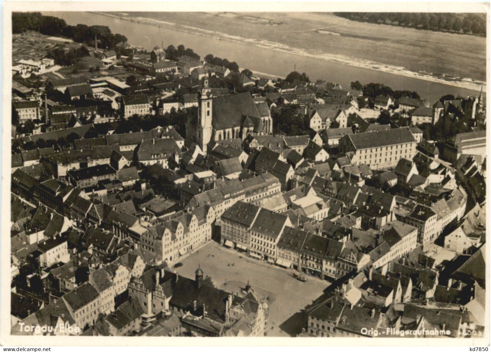 Torgau - Fliegeraufnahme - Torgau