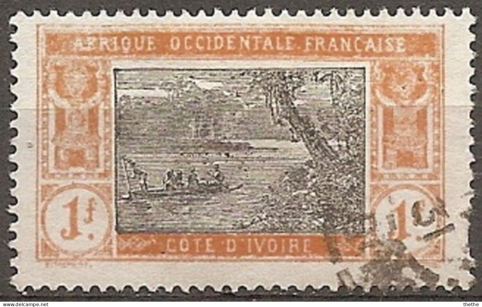 COTE D'IVOIRE - Ebrié Lagoon - Used Stamps