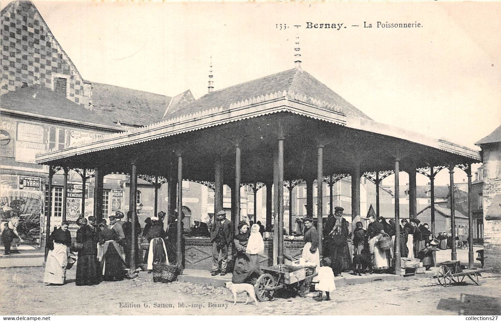 27-BERNAY- LA POISSONNERIE - Bernay