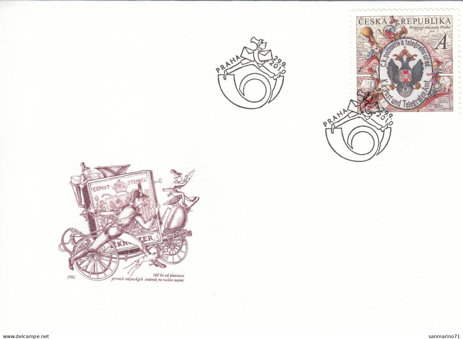 FDC CZECH REPUBLIC 654 - FDC