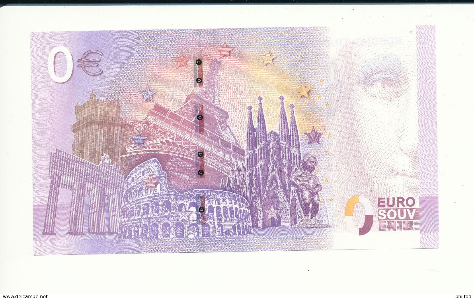 Billet Touristique 0 Euro - RUSSIA - TRANS-SIBERIAN EXPRESS ЕКАТЕНРИНЕ  - QEAH - 2019-2 N° 3845 - Sonstige & Ohne Zuordnung