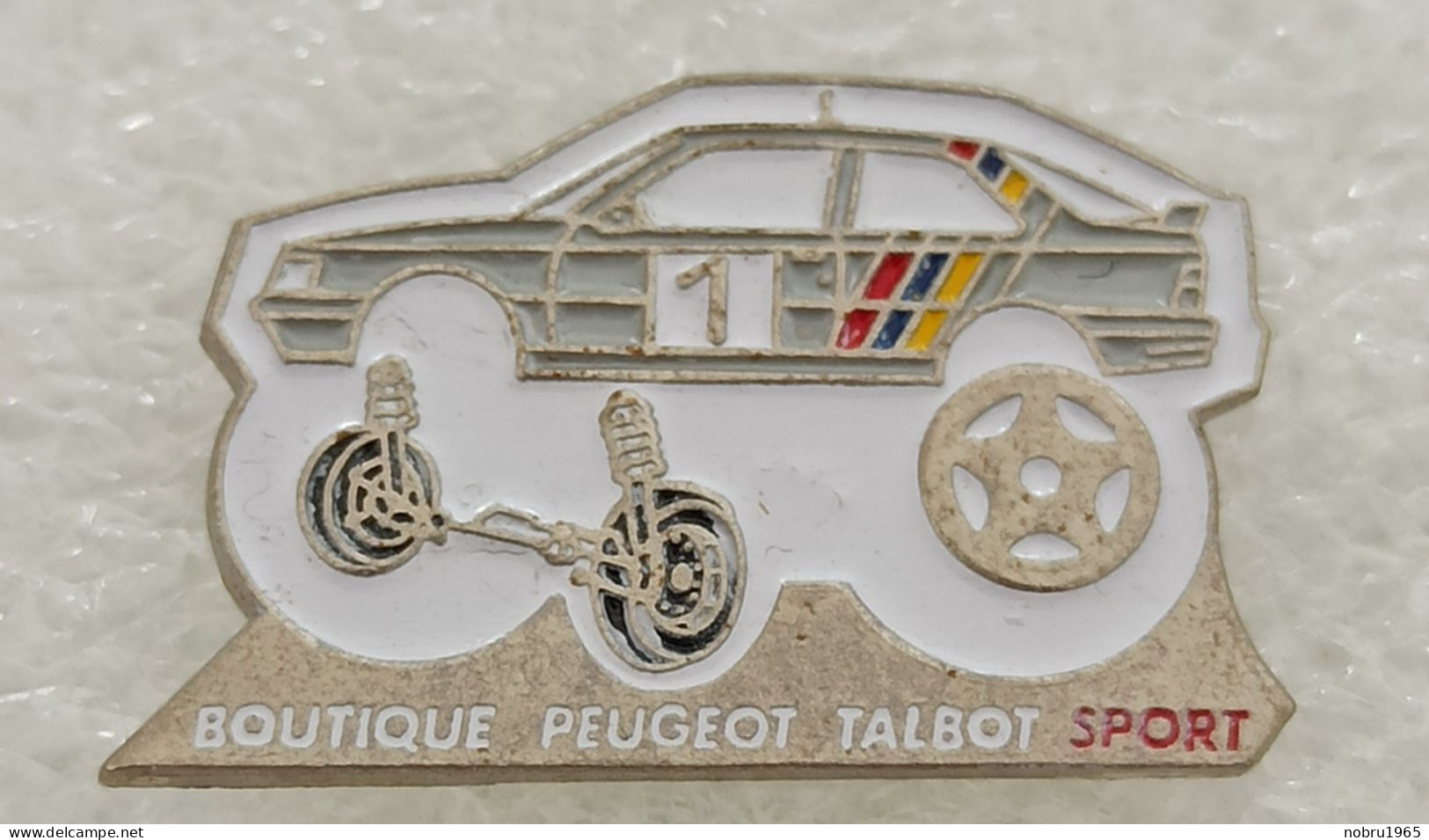 Pin's Peugeot. Boutique Peugeot Talbot Sport - Peugeot