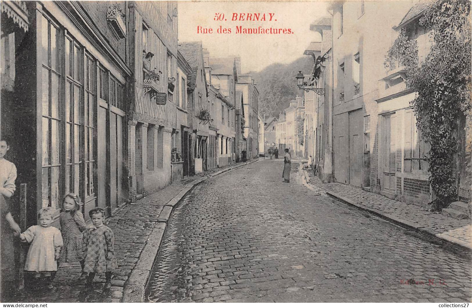 27-BERNAY- RUE DES MANUFACTURES - Bernay
