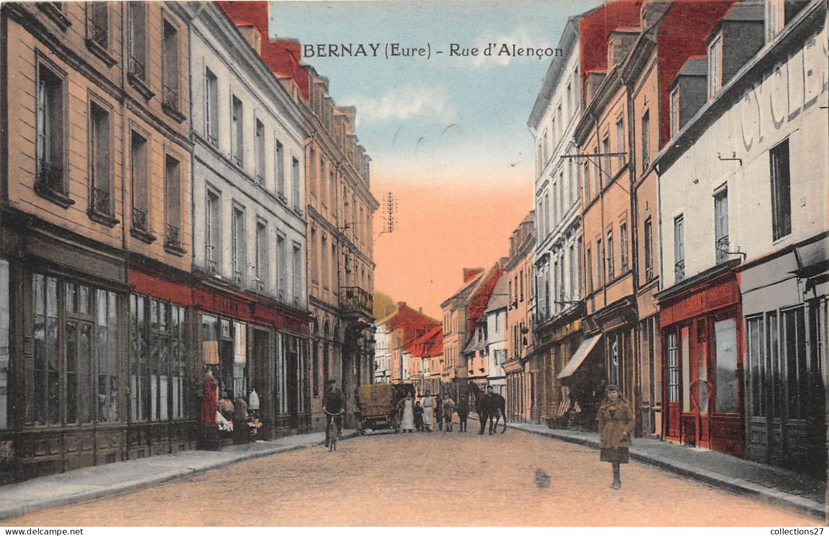 27-BERNAY- RUE D'ALENCON - Bernay