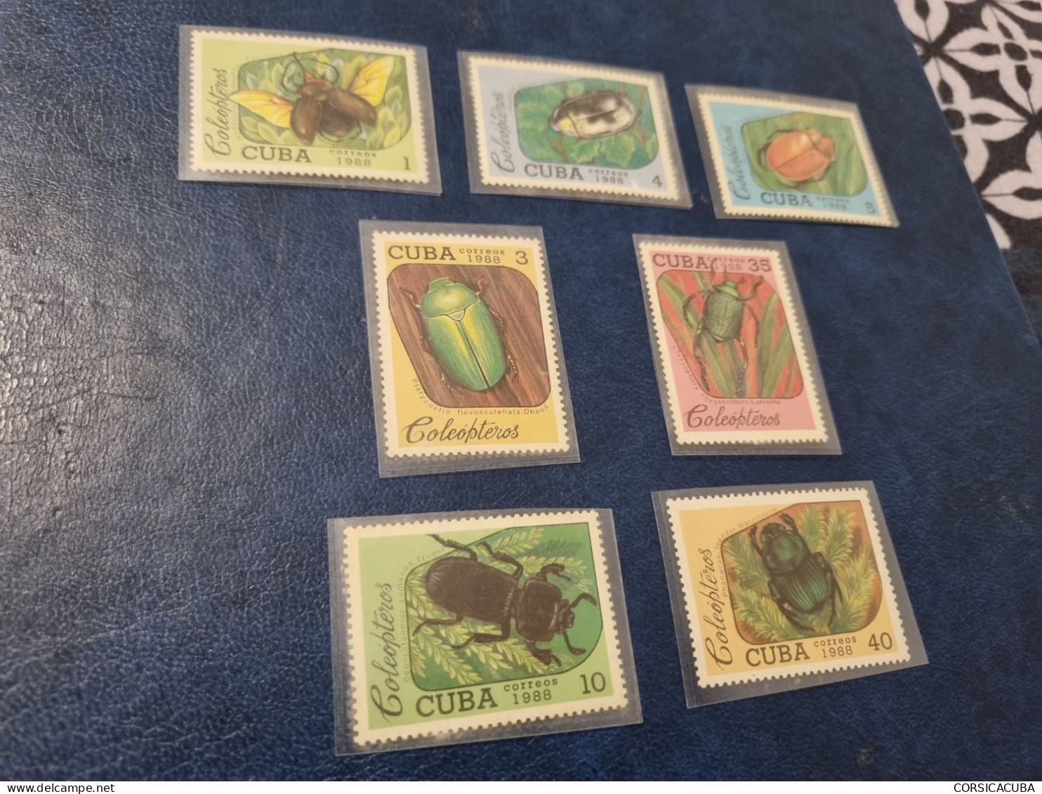 CUBA  NEUF  1988  COLEOPTEROS  //  PARFAIT  ETAT  //  1er  CHOIX  // - Unused Stamps