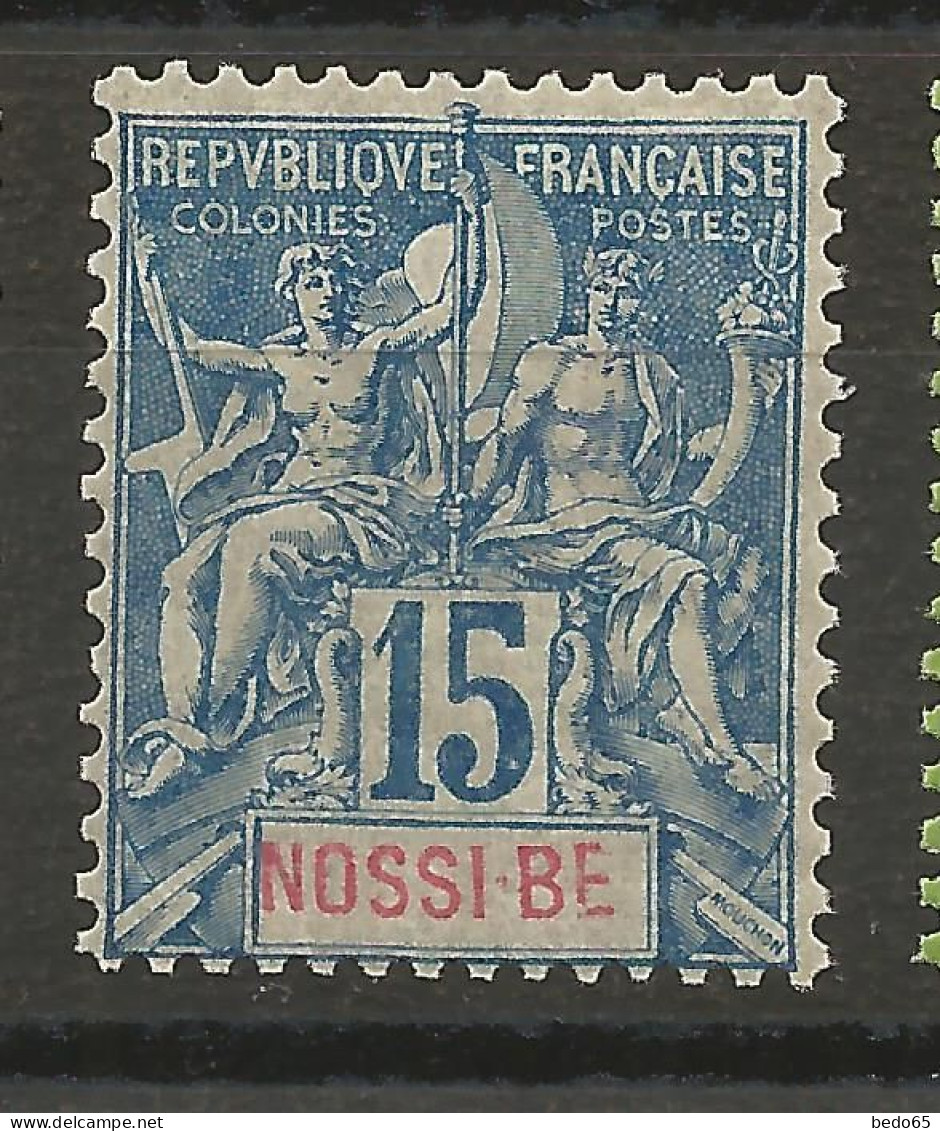 NOSSI-BE N° 32 Sans Accent Sur Le E De BE NEUF** LUXE SANS CHARNIERE / Hingeless / MNH - Ongebruikt