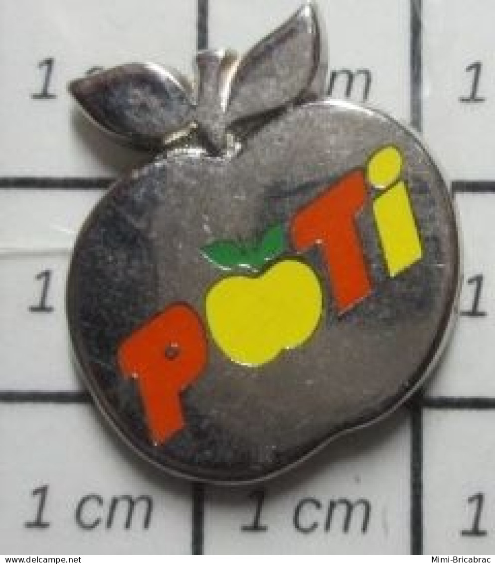 511B Pin's Pins / Beau Et Rare /  ALIMENTATION / COMPOTE DE POMMES POTI - Alimentation