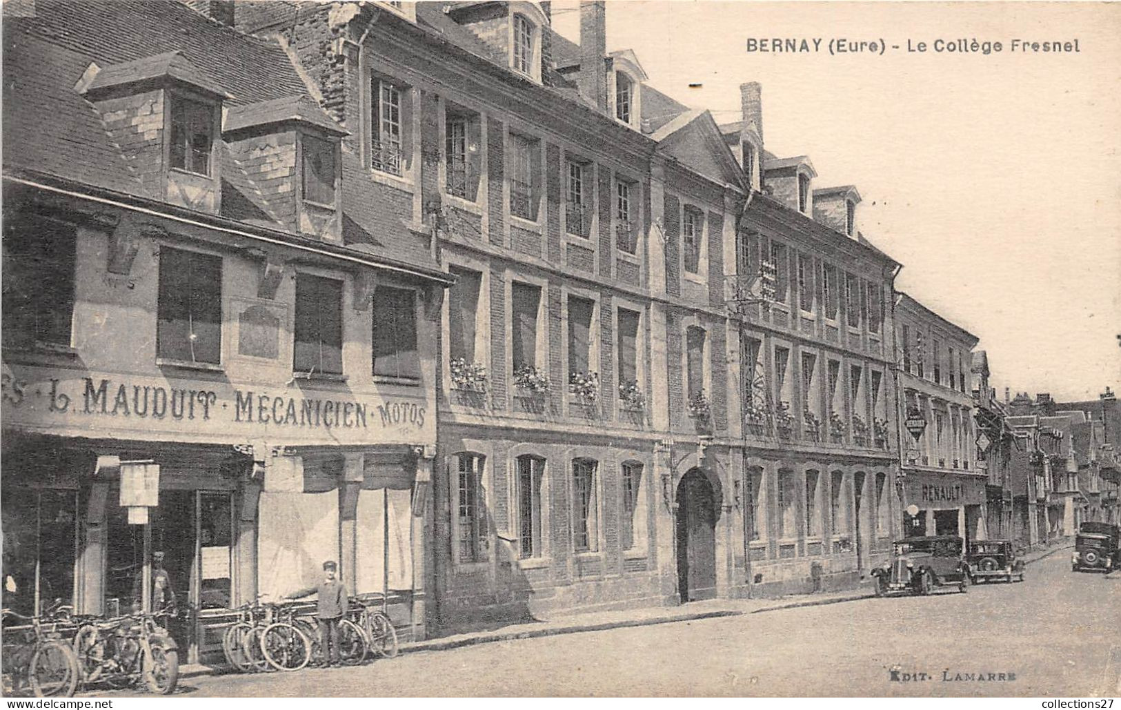 27-BERNAY- LE COLLEGE FRESNEL - Bernay