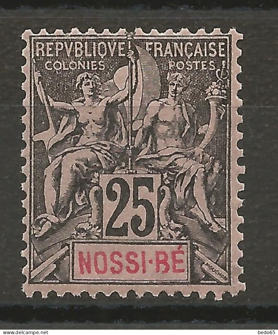 NOSSI-BE N° 34 NEUF** LUXE SANS CHARNIERE / Hingeless / MNH - Nuevos